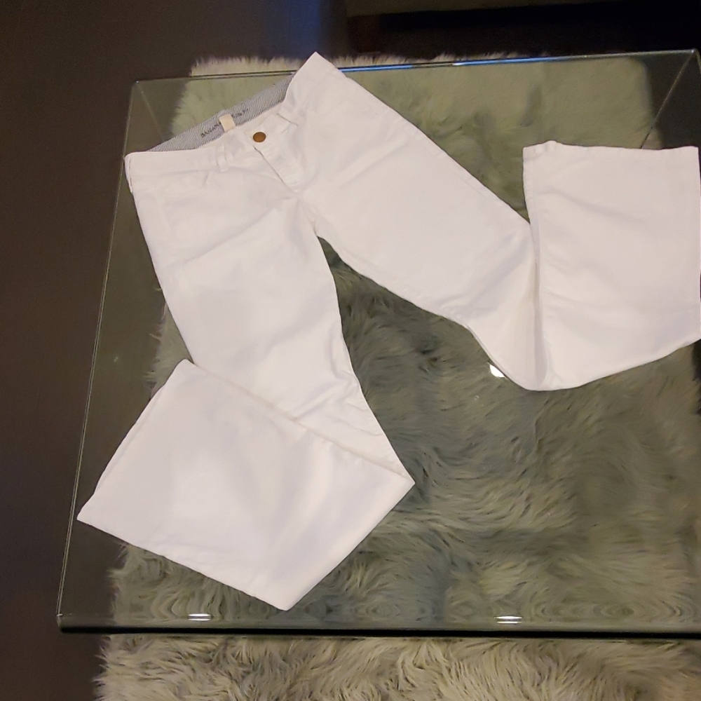 Banana Republic White Jeans